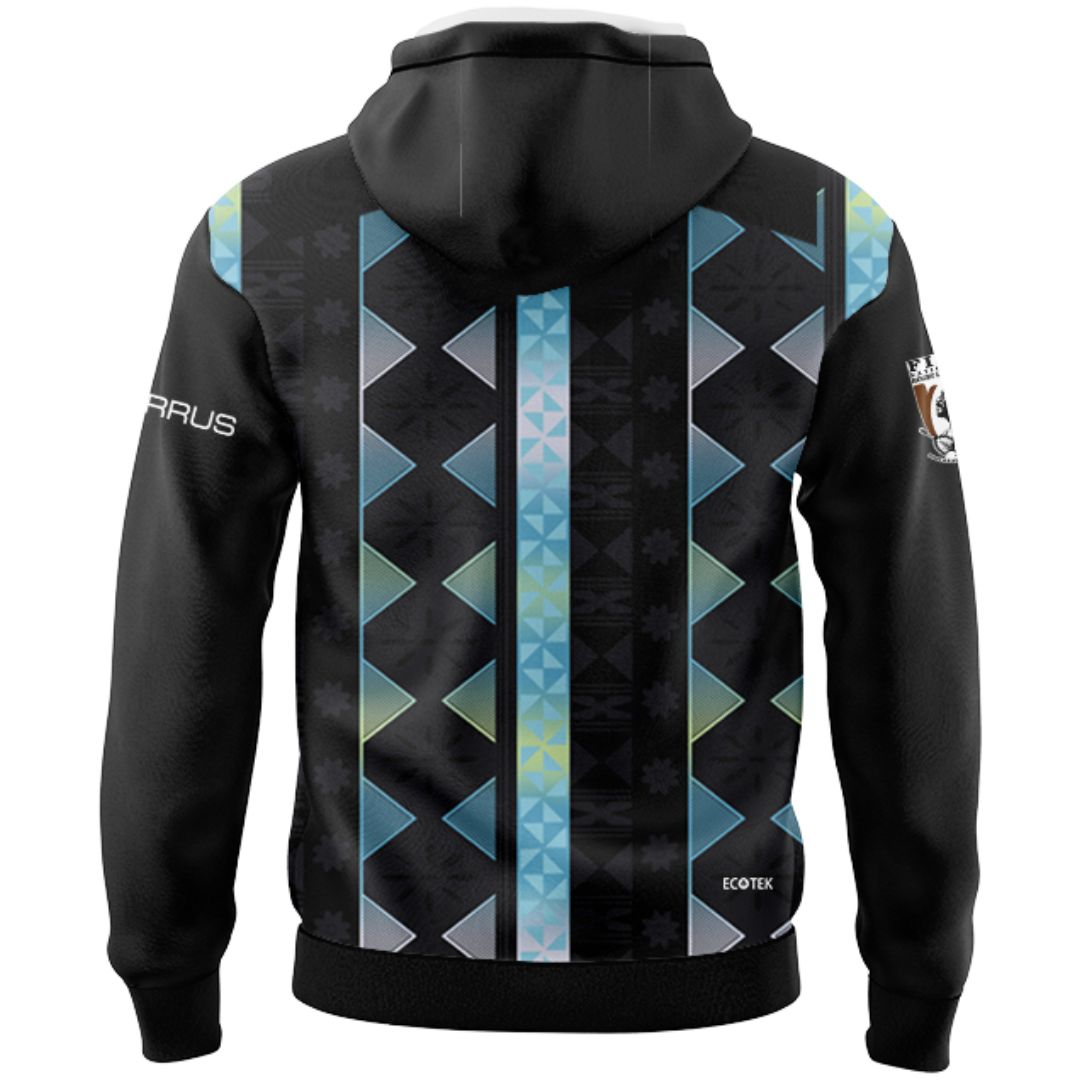 Fiji Bati 2026 World Cup Black Training Hoodie