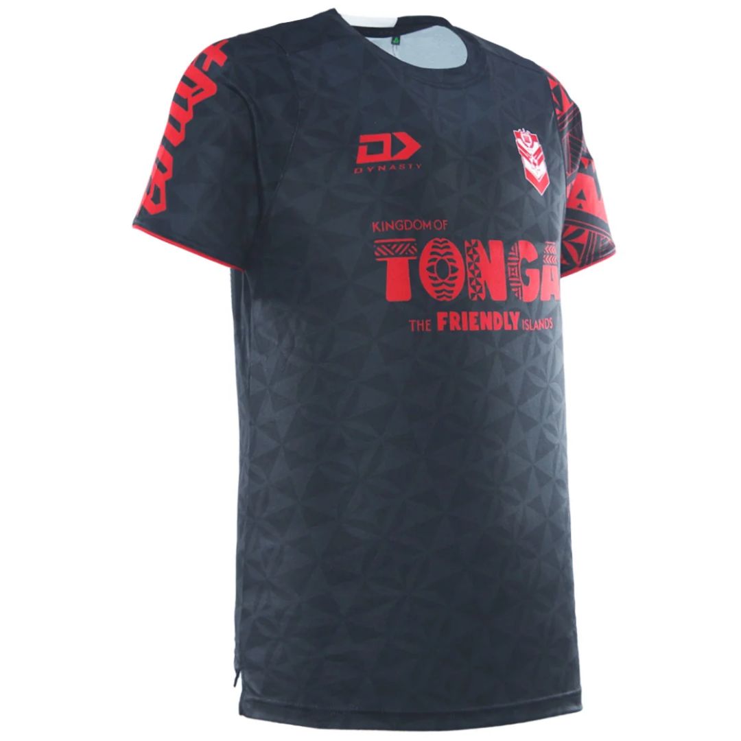 Mate Ma'a Tonga 2026 Black Training Shirt
