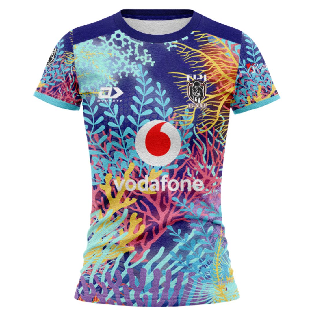 Fiji Bati 2026 World Cup Women's Captains Run Shirt