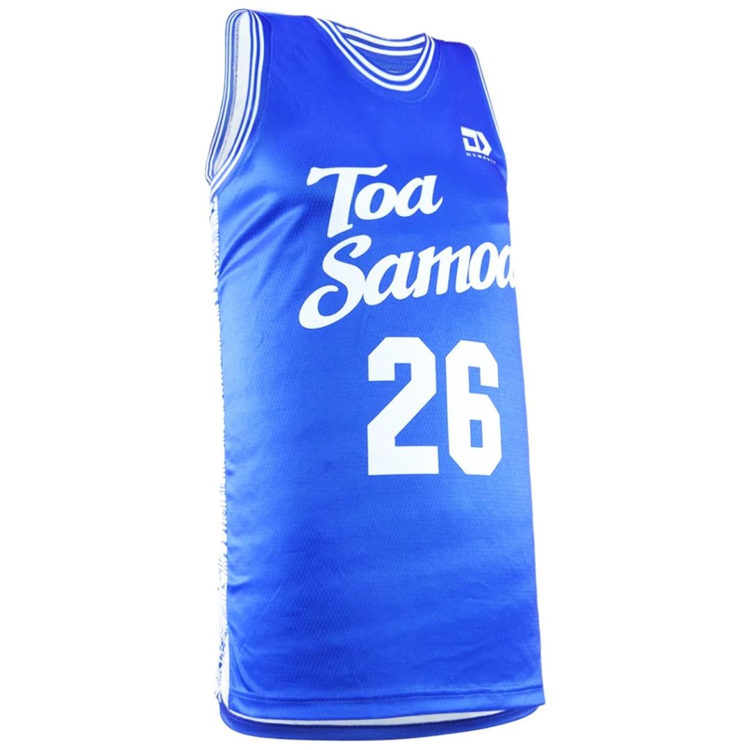Toa Samoa 2026 Basketball Singlet