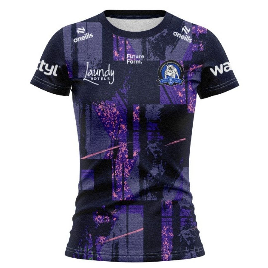 Canterbury Bulldogs Women's 2025 Captains Run Shirt
