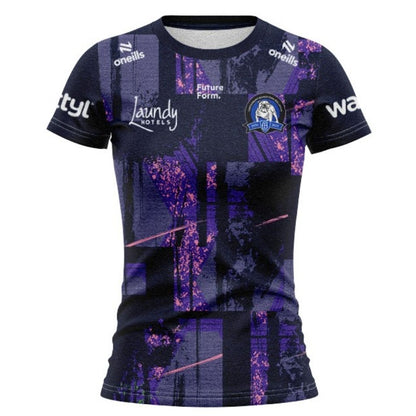 Canterbury Bulldogs Women's 2025 Captains Run Shirt