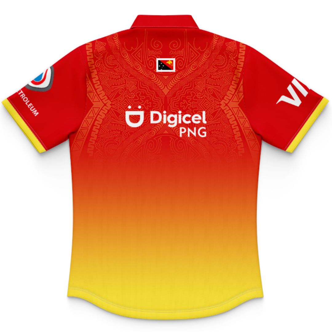Papua New Guinea Kumuls 2026 World Cup Kids Warm Up Polo Shirt