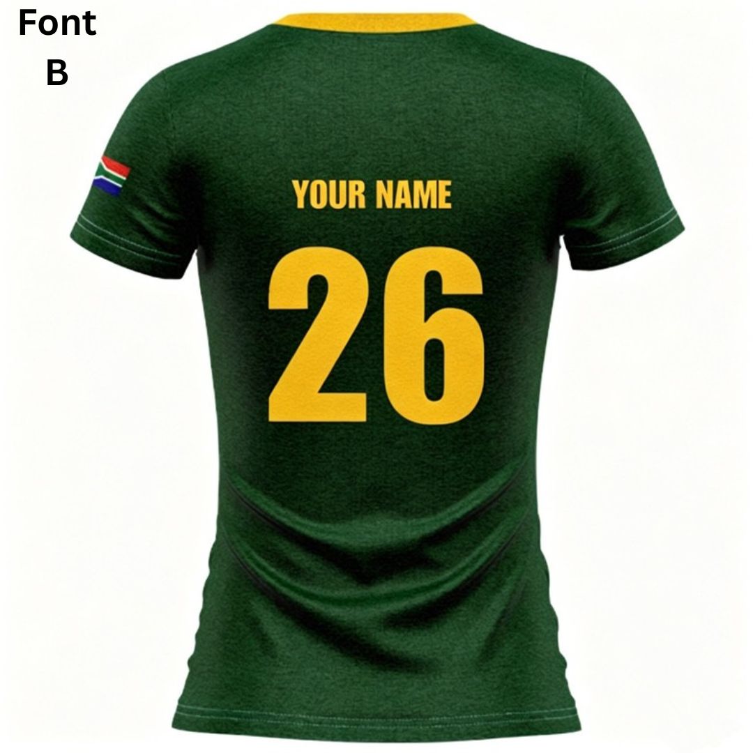 South Africa Springboks 2025/26 Women's Home Shirt