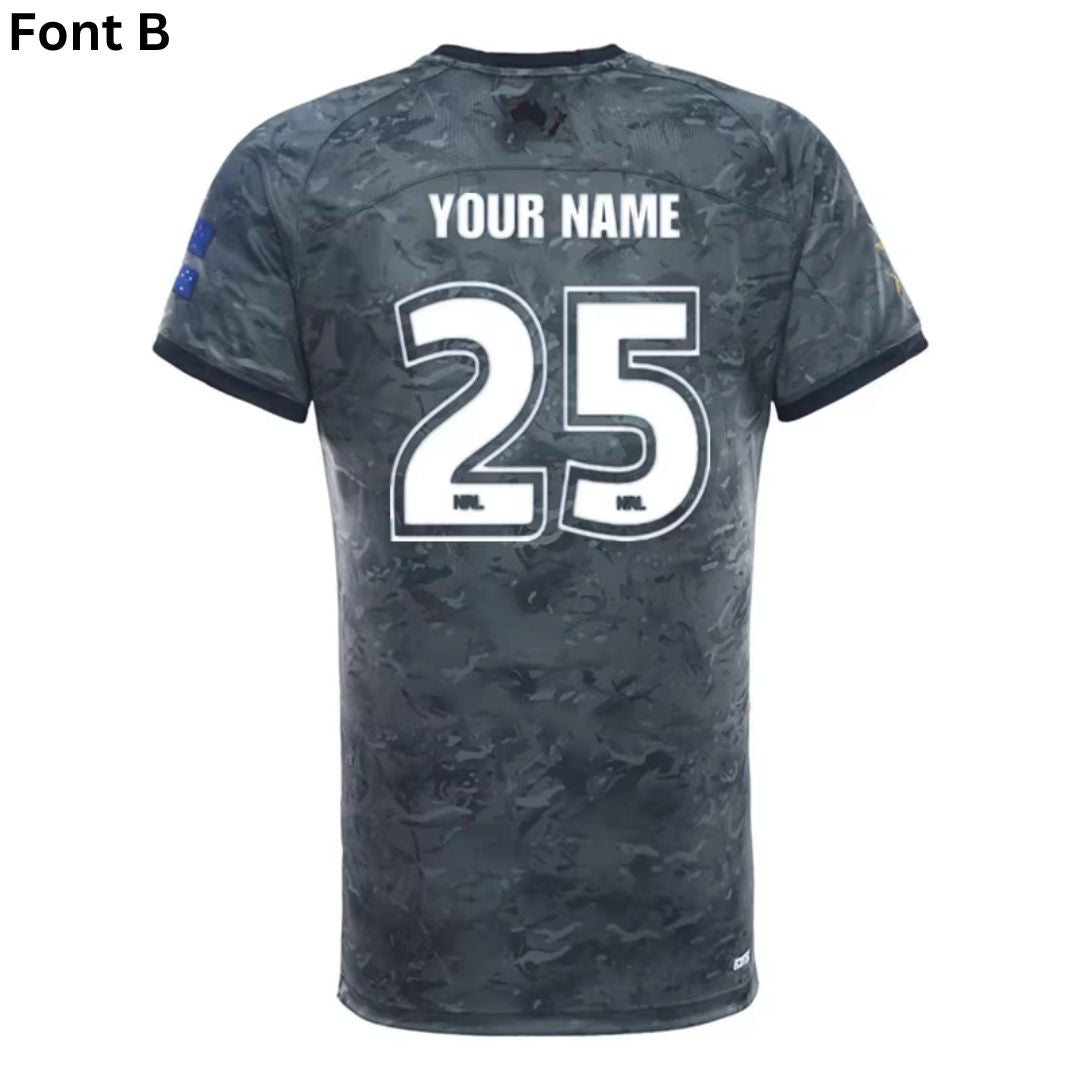 New Zealand Warriors 2025 ANZAC Shirt