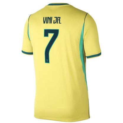 Brazil 2026 World Cup Vini Jr. #7 Home Jersey Shirt