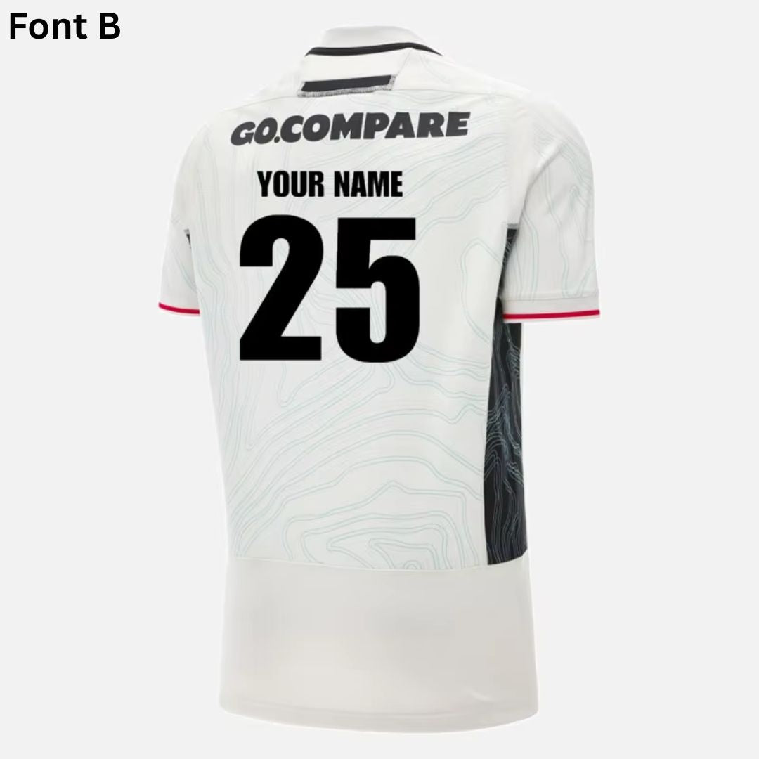 Wales Rugby 2025/26 Away Jersey