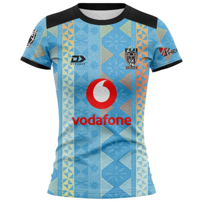 Fiji Bati 2026 World Cup Women's Cyan Training Shirt