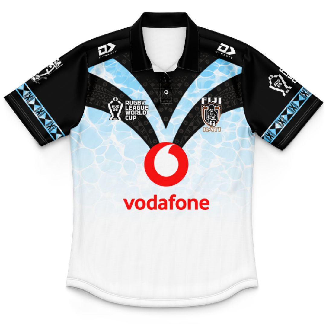 Fiji Bati 2026 World Cup Kids Home Polo Shirt