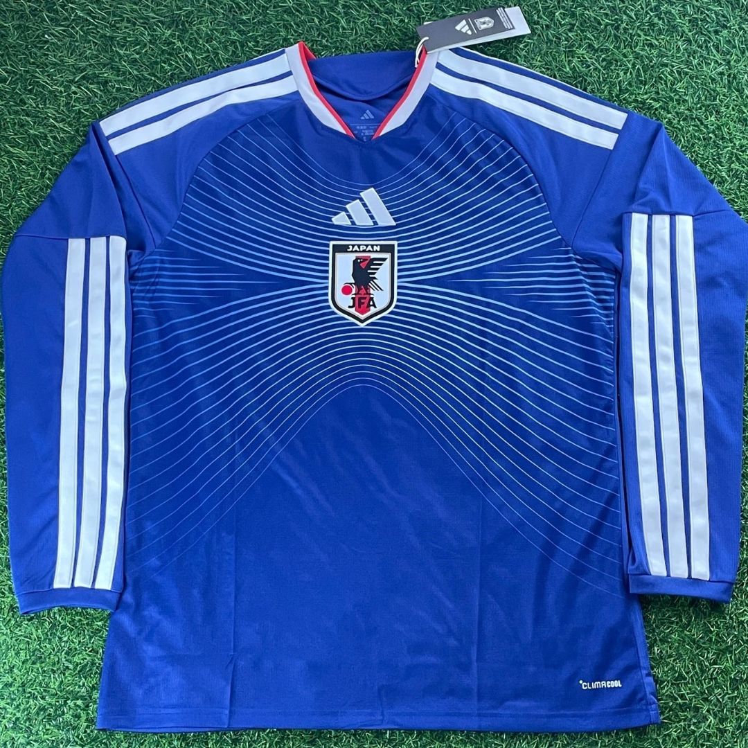 Japan 2026 World Cup Long Sleeve Home Jersey Shirt