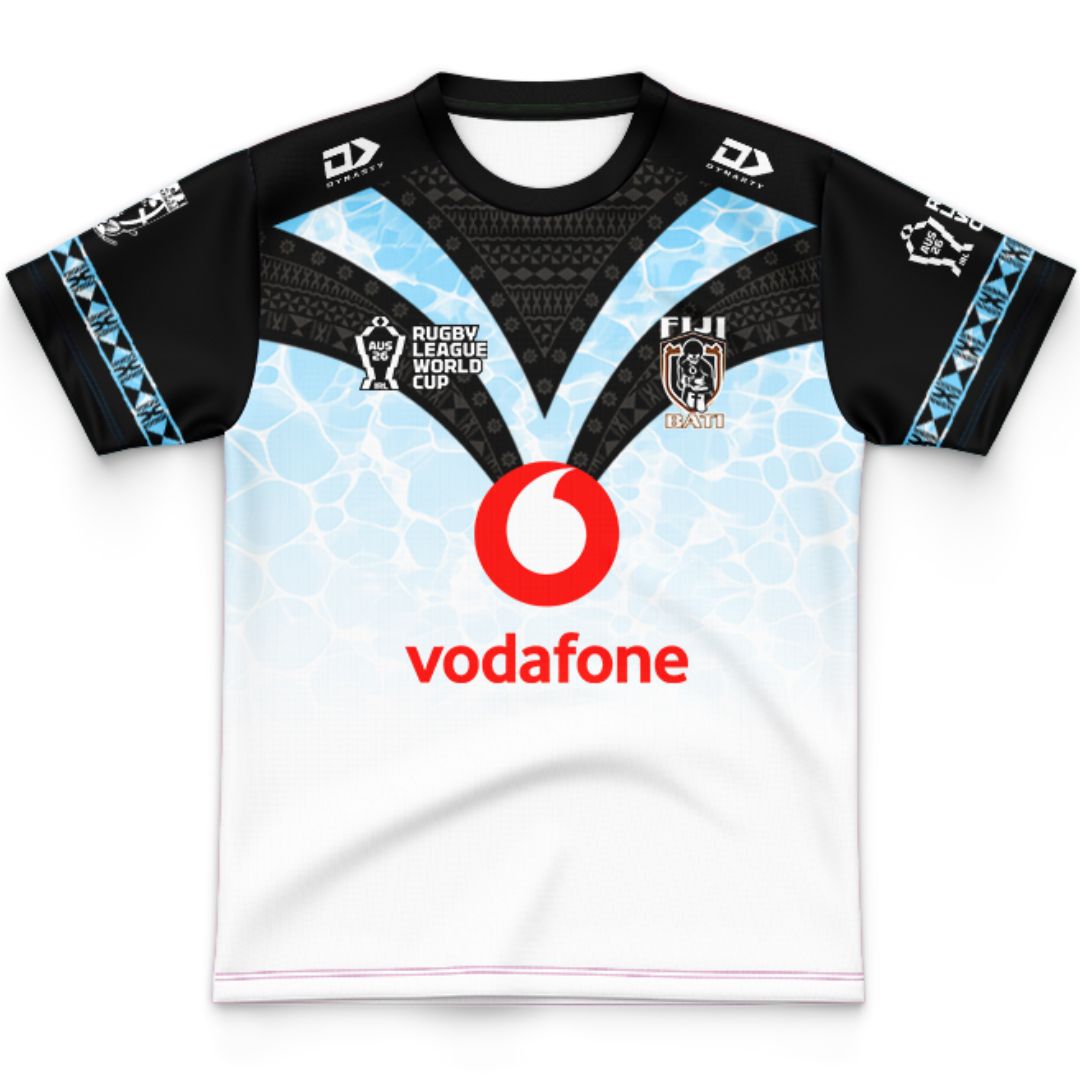 Fiji Bati 2026 World Cup Kids Home Jersey