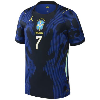 Brazil 2026 World Cup Vini Jr. #7 Away Jersey Shirt