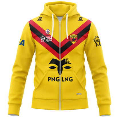 Papua New Guinea Kumuls 2026 World Cup Hoodie with Zipper