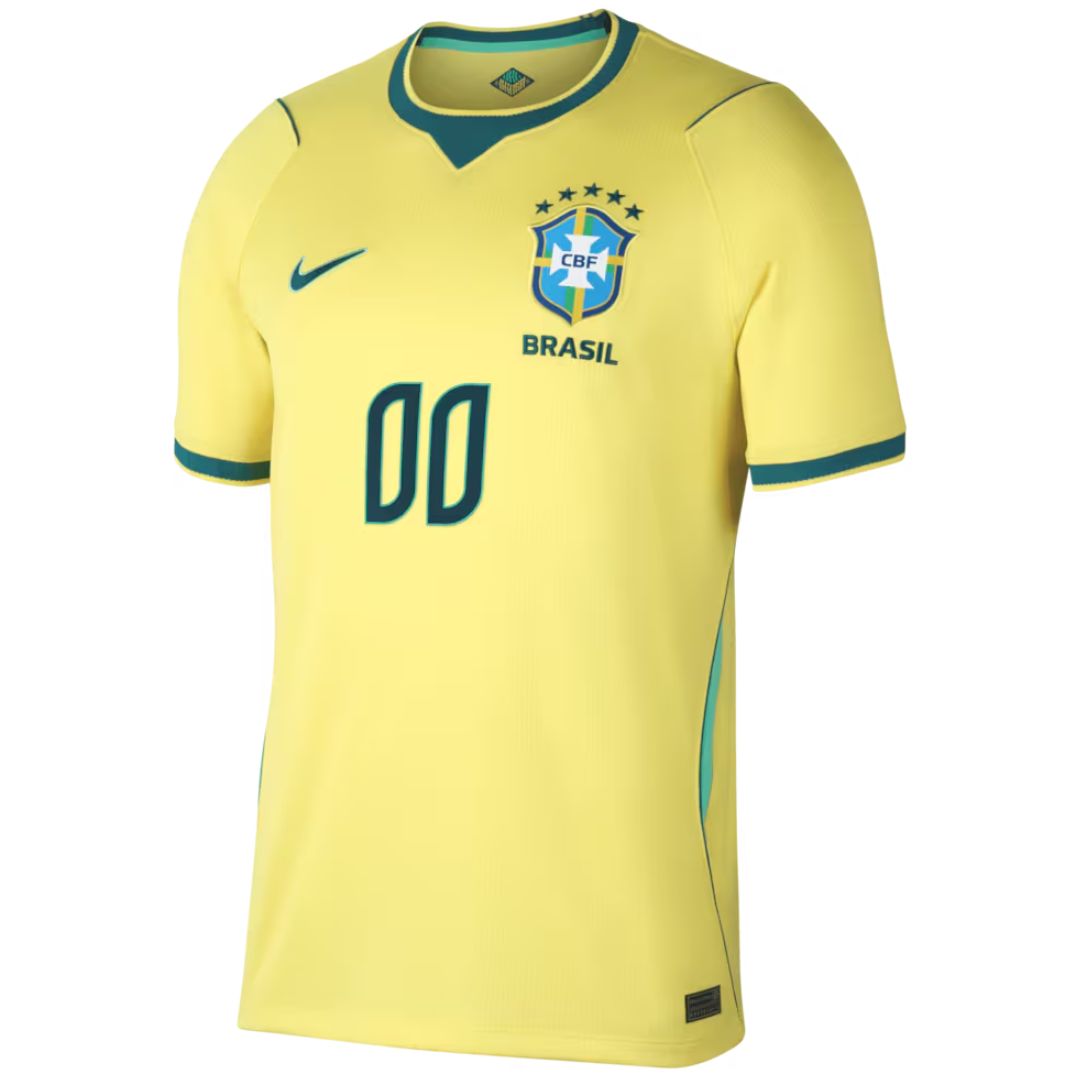 Brazil 2026 World Cup Home Jersey Shirt (Add any Name and Number)