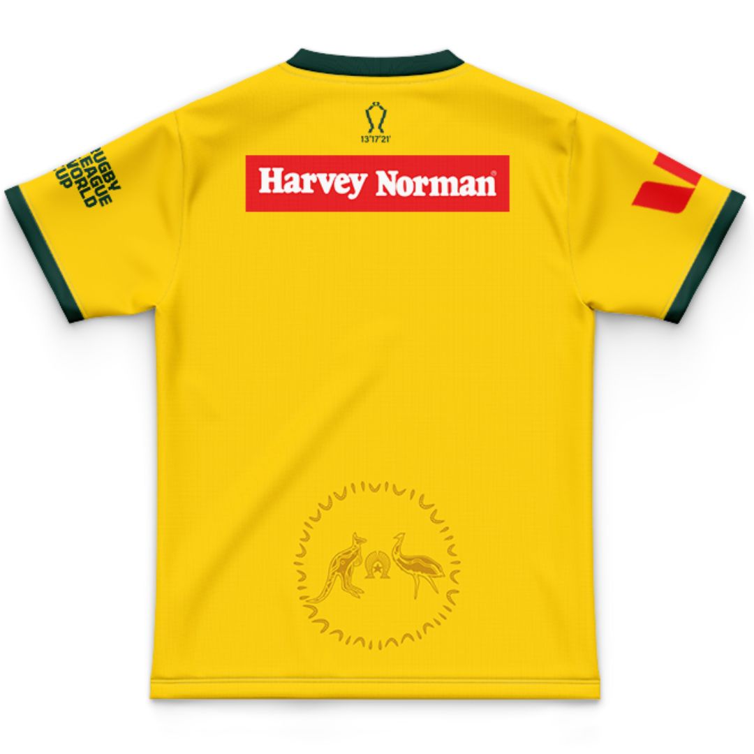 Australian Jillaroos 2026 Rugby League World Cup Kids Jersey