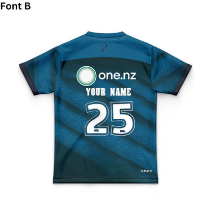 New Zealand Warriors 2025 Kids Coaches Polo Shirt