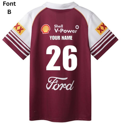 Queensland Maroons 2026 State Of Origin Harvey Norman Kids Jersey