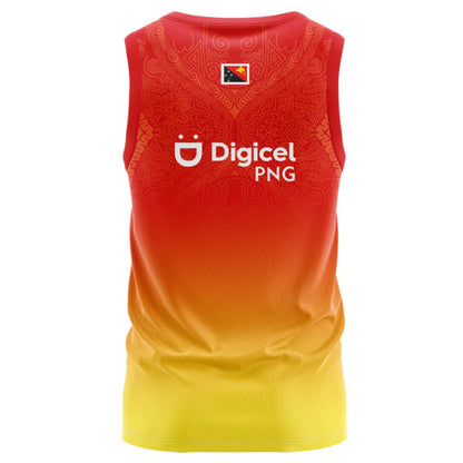 Papua New Guinea Kumuls 2026 World Cup Warm Up Singlet