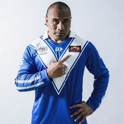 Toa Samoa Long Sleeve Warm Up Shirt