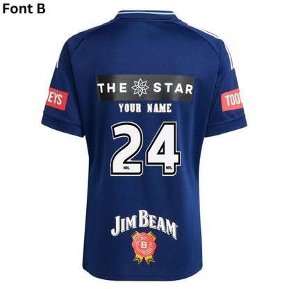 NSW Blues State Of Origin 2025 Captains Run Jersey