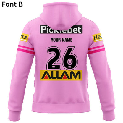 Penrith Panthers 2026 Pink Training Hoodie