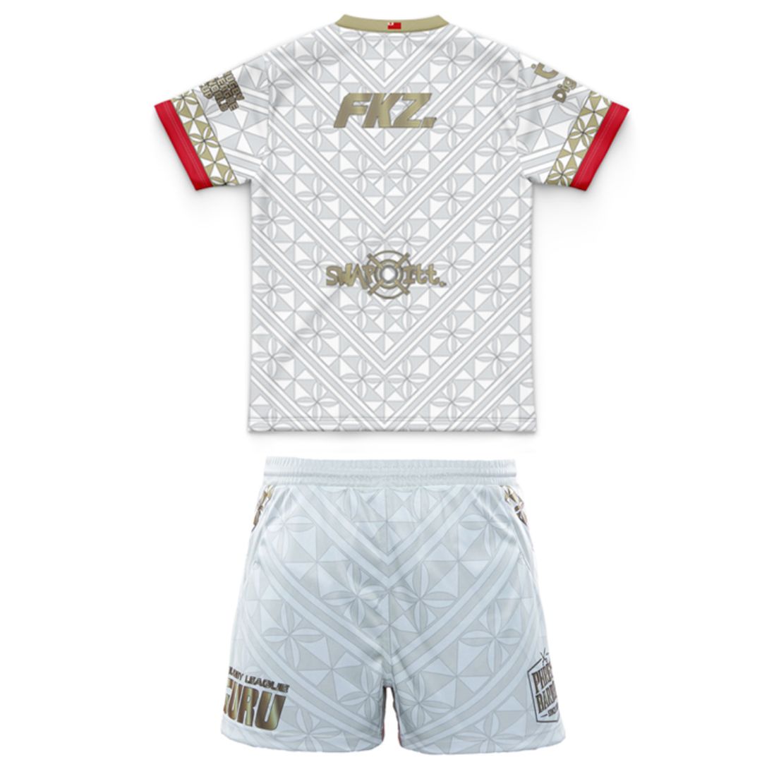 Mate Ma'a Tonga 2026 Kids World Cup Away Jersey and Shorts Kit