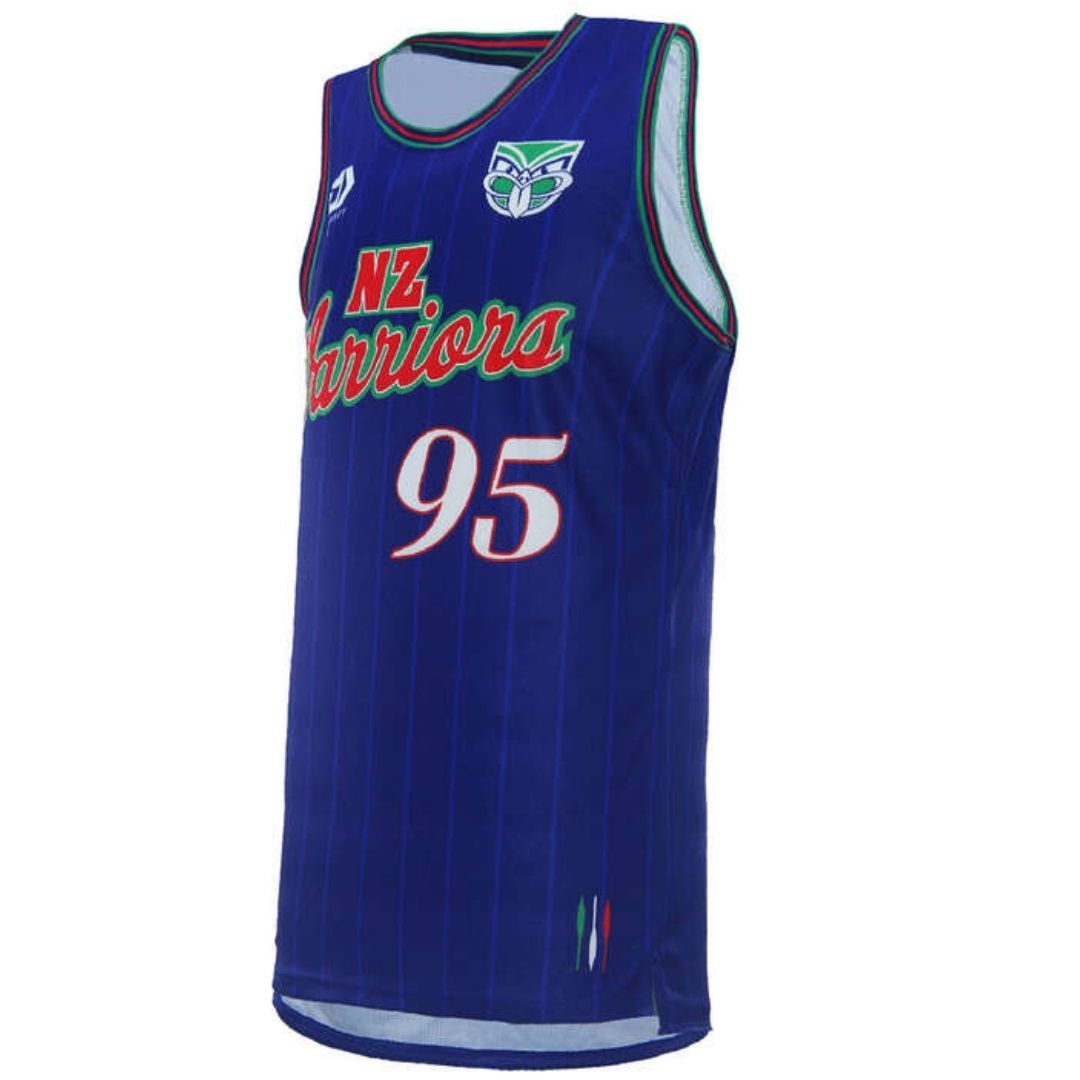New Zealand Warriors Basketball Singlet