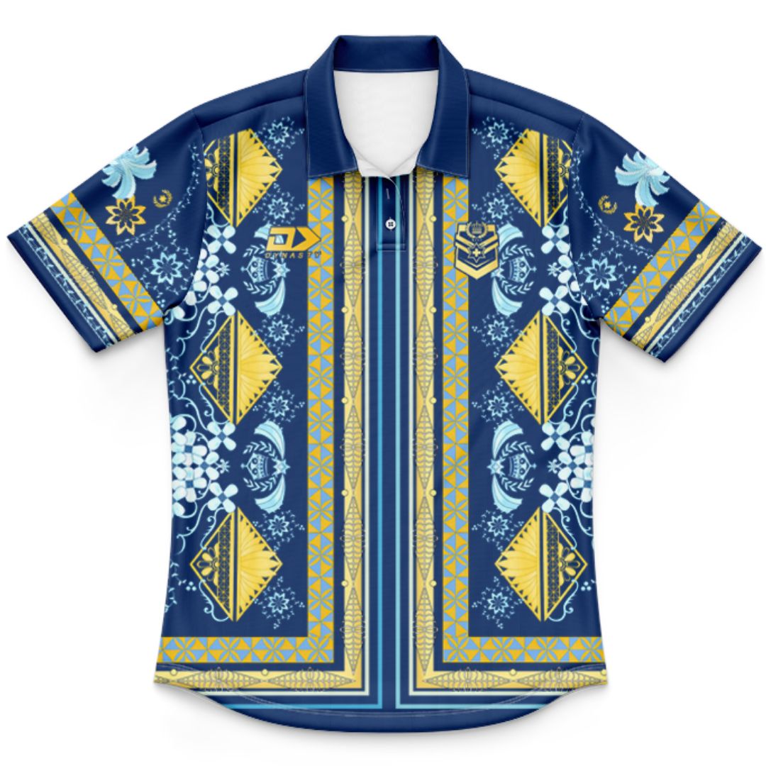 Mate Ma'a Tonga 2026 Kids World Cup Captains Run Polo Shirt
