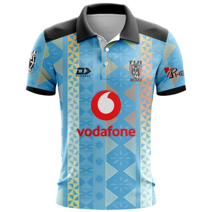 Fiji Bati 2026 World Cup Cyan Training Polo Shirt