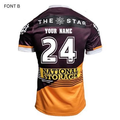 Brisbane Broncos 2024 Home Polo Shirt