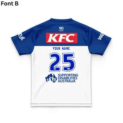 Canterbury Bankstown Bulldogs 2025 Kids Home Jersey