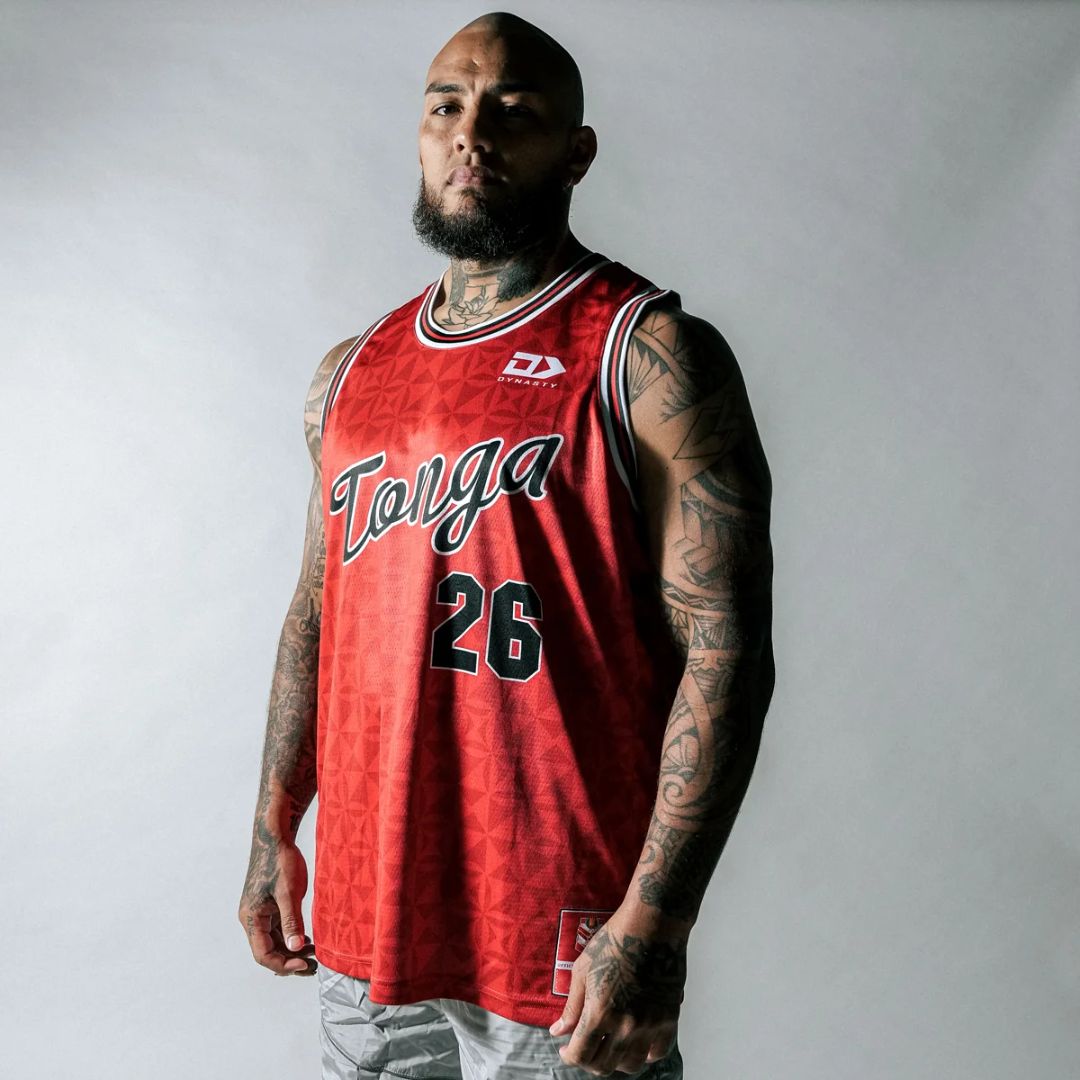 Mate Ma'a Tonga Basketball Singlet