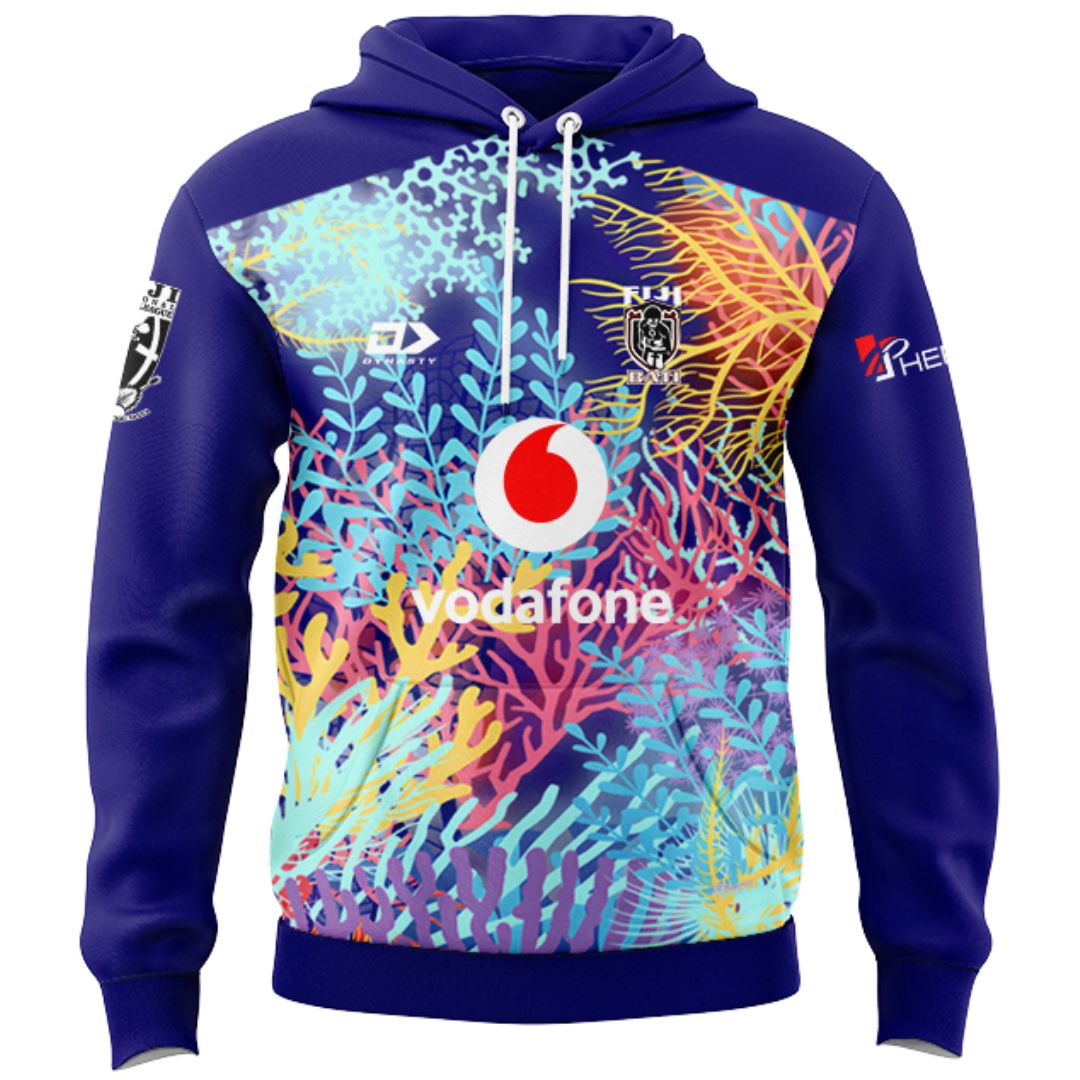 Fiji Bati 2026 World Cup Captains Run Hoodie