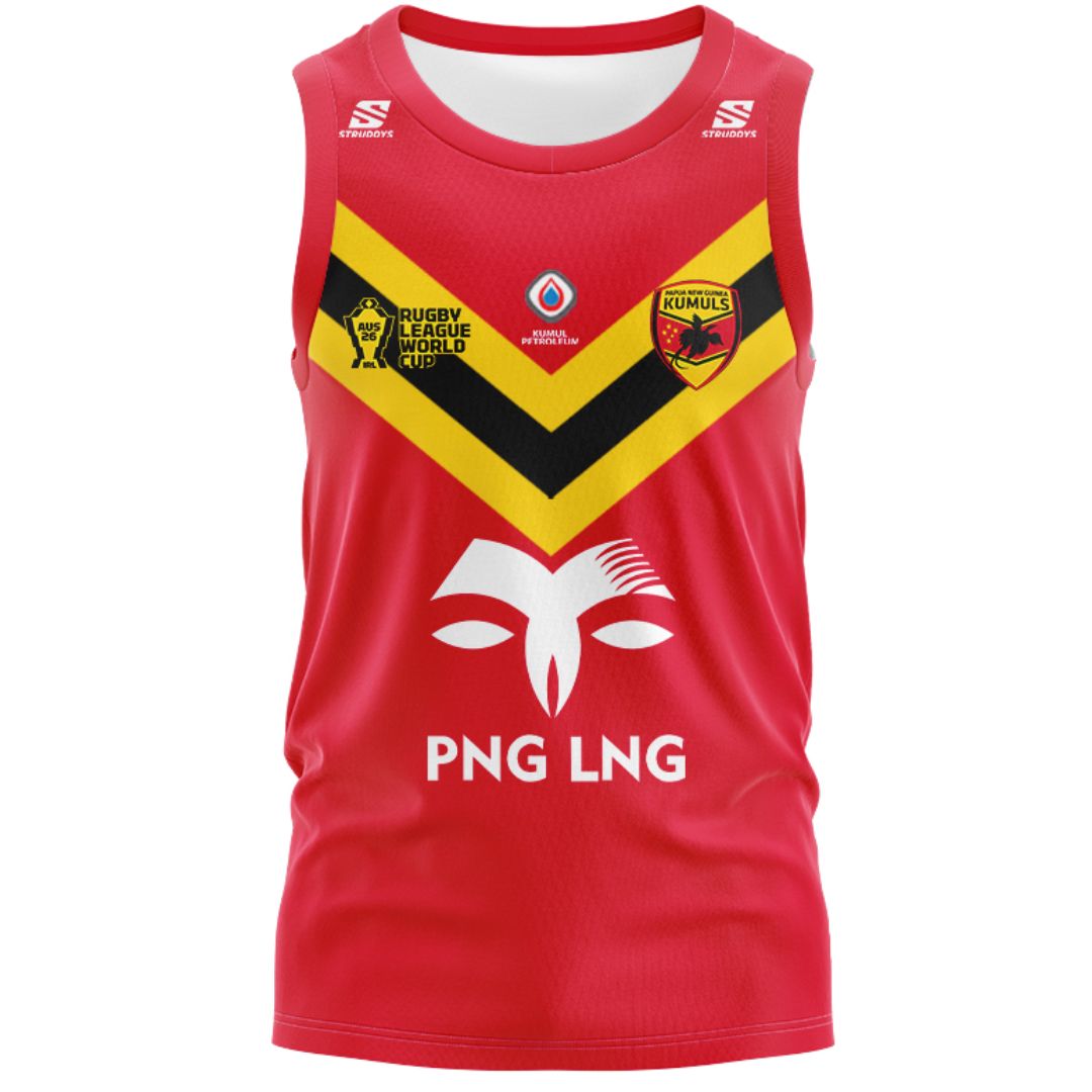 Papua New Guinea Kumuls 2026 World Cup Secondary Singlet