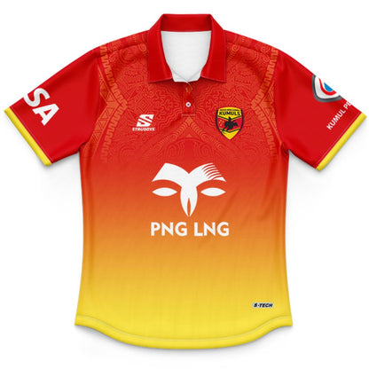 Papua New Guinea Kumuls 2026 World Cup Kids Warm Up Polo Shirt