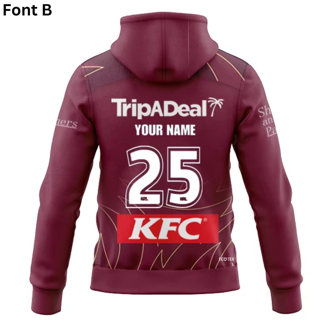 Manly Warringah Sea Eagles 2025 Training Hoodie with Zipper