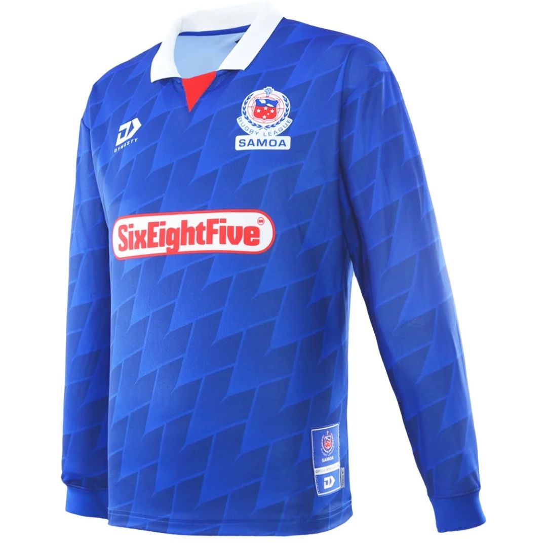 Toa Samoa Long Sleeve Retro Shirt
