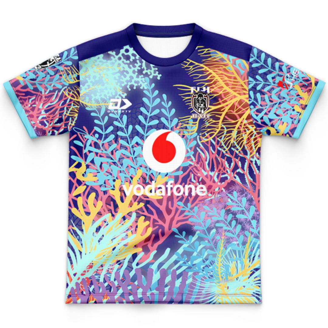 Fiji Bati 2026 World Cup Kids Captains Run Jersey