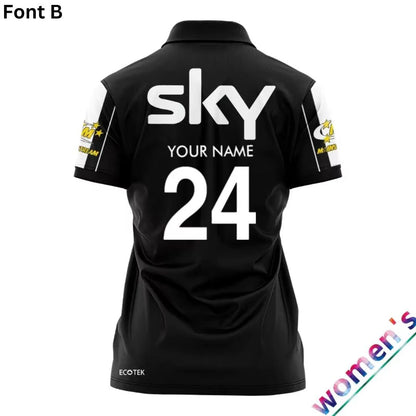 New Zealand Kiwis 2024 Women's Home Polo Shirt