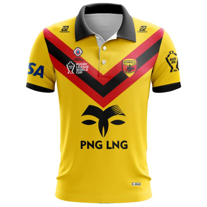 Papua New Guinea Kumuls 2026 World Cup Polo Shirt