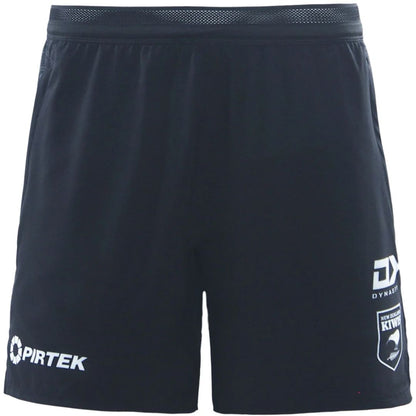 New Zealand Kiwis 2026 Rugby League World Cup Black Gym Shorts