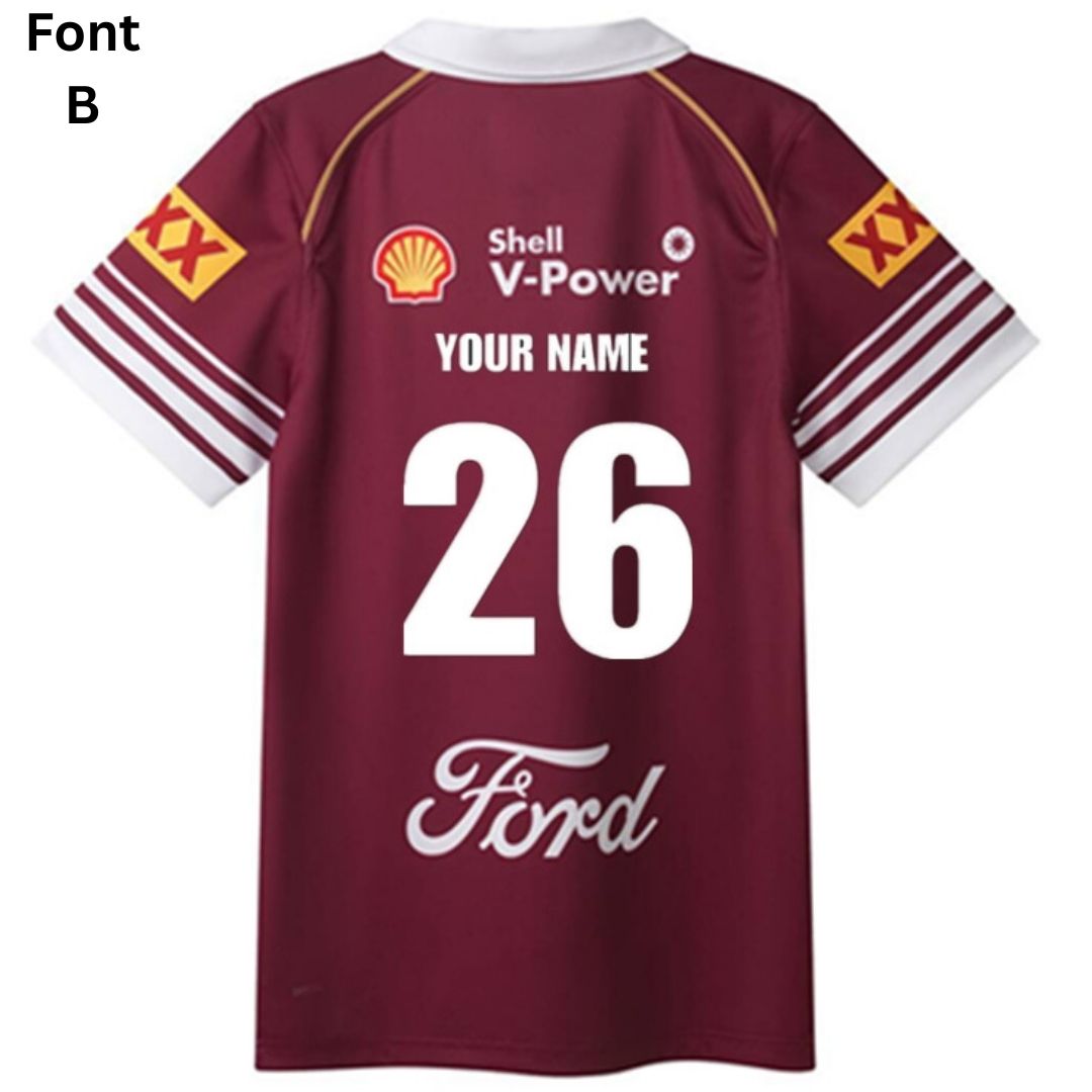Queensland Maroons 2026 State Of Origin Jersey
