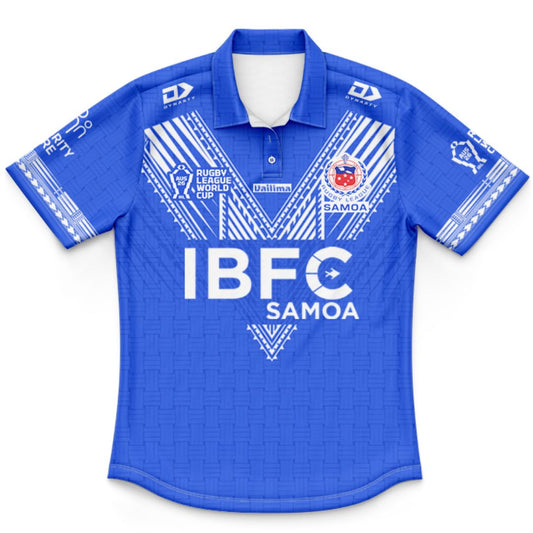 Toa Samoa 2026 Kids World Cup Home Polo Shirt