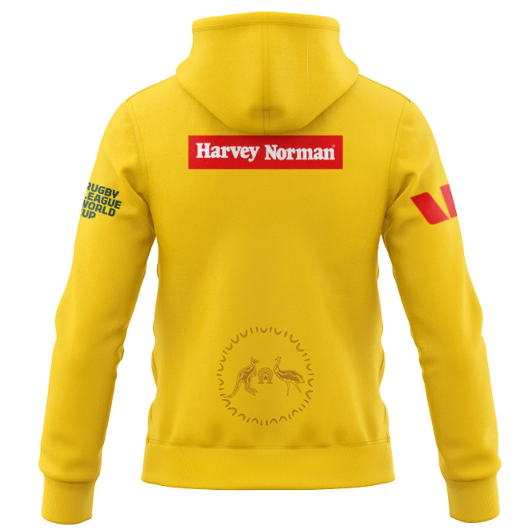 Australian Jillaroos 2026 Rugby League World Cup Hoodie with Zipper