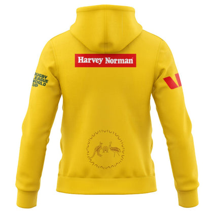 Australian Jillaroos 2026 Rugby League World Cup Hoodie with Zipper