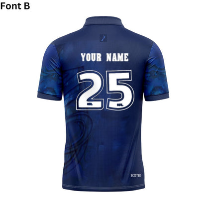 New Zealand Warriors 2025 Warm Up Polo Shirt
