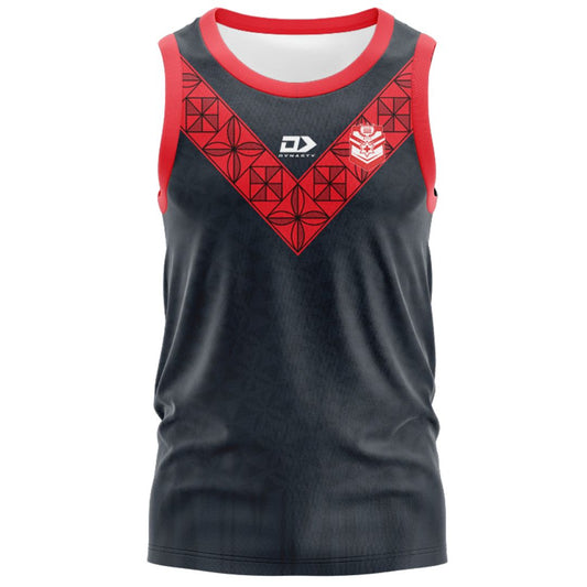 Mate Ma'a Tonga 2026 World Cup Warm Up Singlet