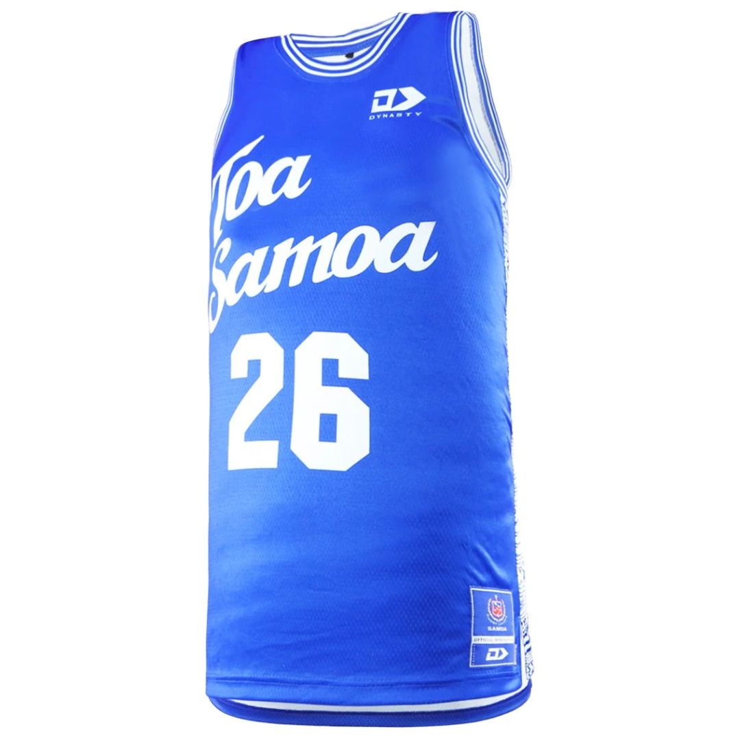 Toa Samoa 2026 Basketball Singlet