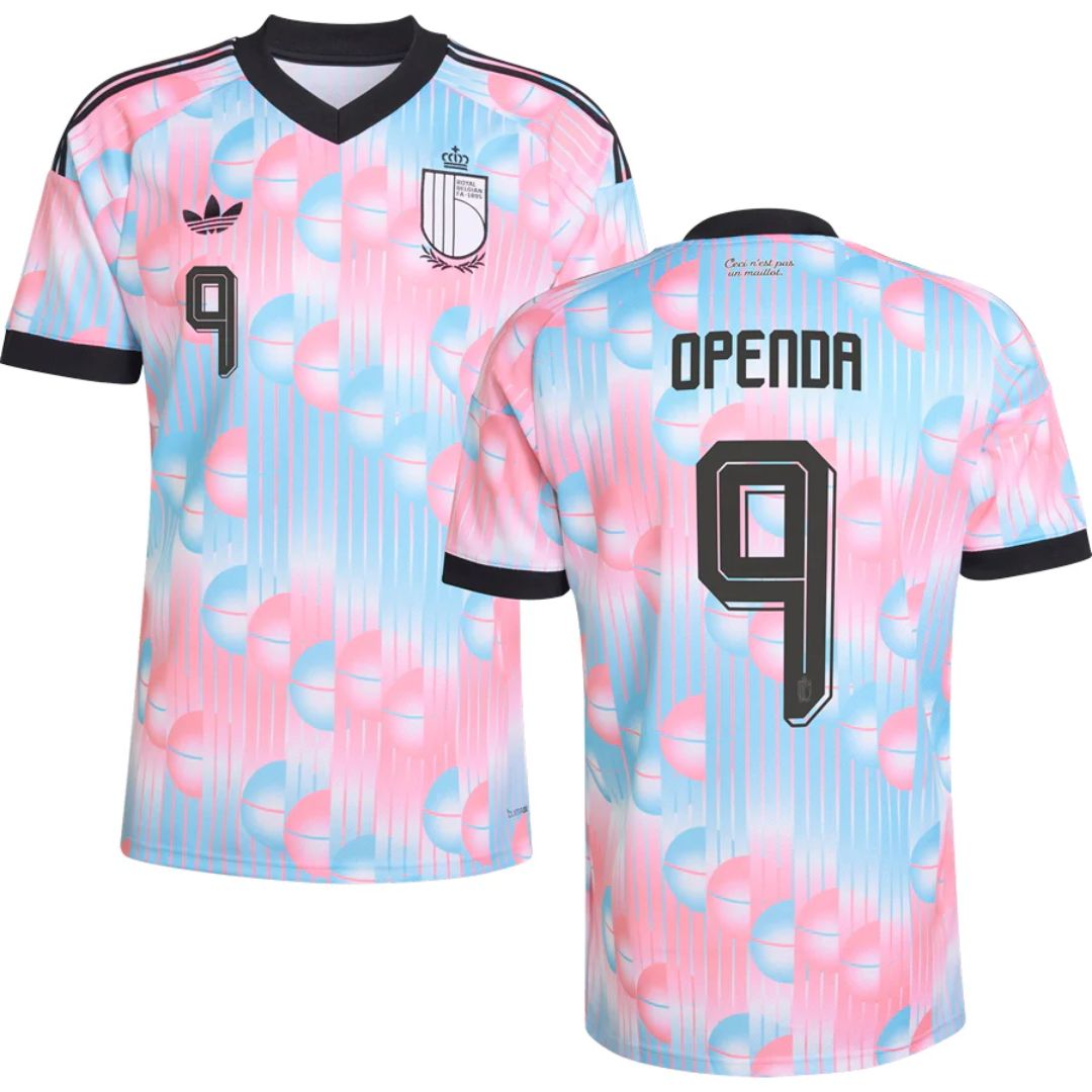 Belgium 2026 World Cup Openda #9 Away Jersey Shirt