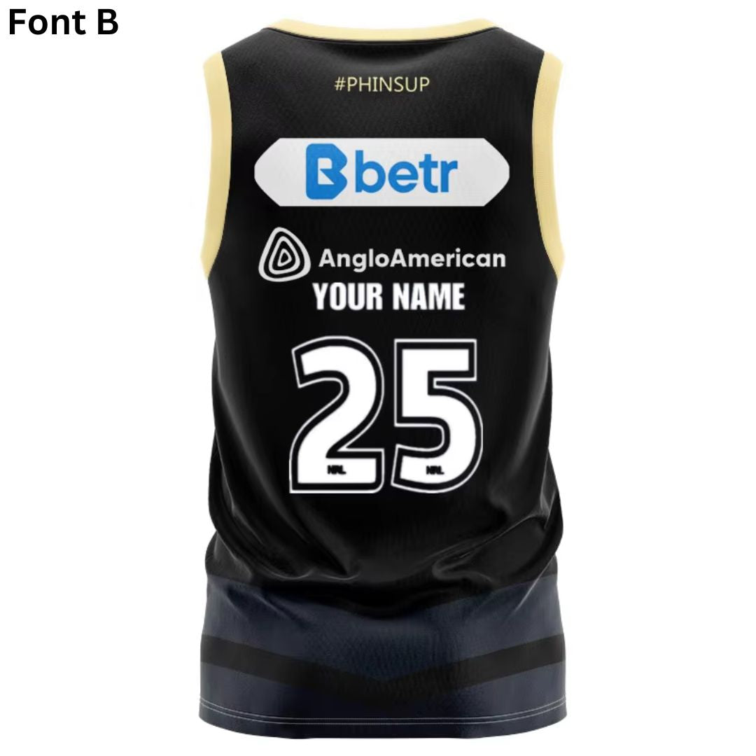 Redcliffe Dolphins 2025 Coaches Training Singlet